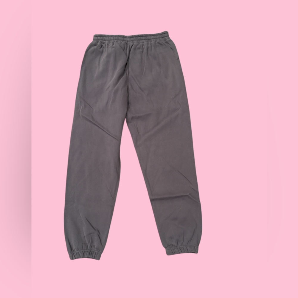 White Fox Gray Season 7 Monument Sweatpants with Pink Logo L - Picture 3 of 4